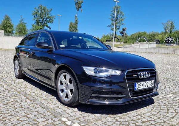 audi Audi A6 cena 62000 przebieg: 191000, rok produkcji 2013 z Wałbrzych